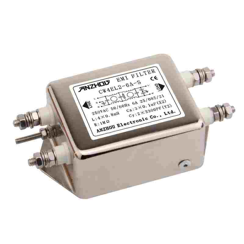 CW4EL2-6A-S 5A6A双节滤波器CW4EL2-5A-S EMI FILTER CW4E-6A-S