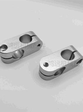 超简易型支柱固定夹圆弧十字夹ALKC ALKCC ALKW倒圆角十字连接件