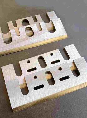 TCT贴合金手电刨刀片长82木工手提YG8钨钢刨加工硬木竹制家具耐磨