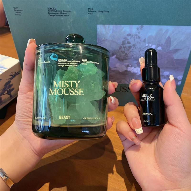 THEBEAST扩香晶石露水青苔香薰礼盒卧室家居香氛生日礼物