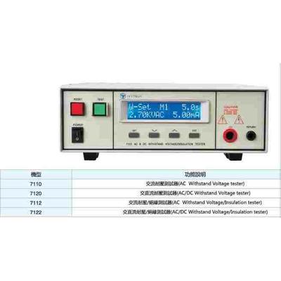 IVYTECH艾维泰科程控交流绝缘耐压测试仪IV7112/交直流绝缘IV7122