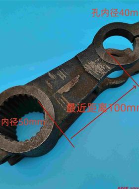 津田驹引春华海海佳铠硕喷水织机 06DC016 摇摆轴传动杆 内孔齿形