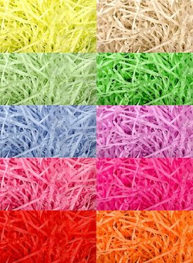 50g Gift Box Grass Filler Paper Stuffing Shredded Crink