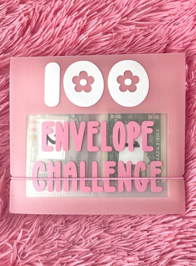 100Envelope Cash Stuffing Savings Challenge Binder organizer