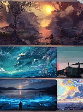 Large Gaming Mousepad Art Strata Liquid Mouse Pad Compute Mo