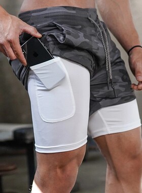 Gym Clothes sport running cycling Shorts For Men biker beach