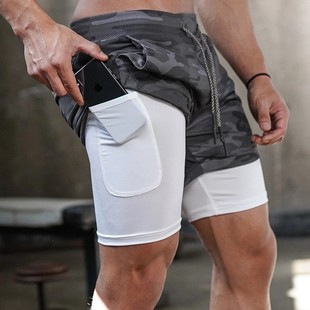 Gym Clothes sport running cycling Shorts For Men biker beach