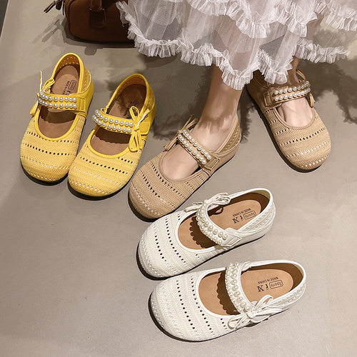 法式内增高包头半拖鞋女2026春夏