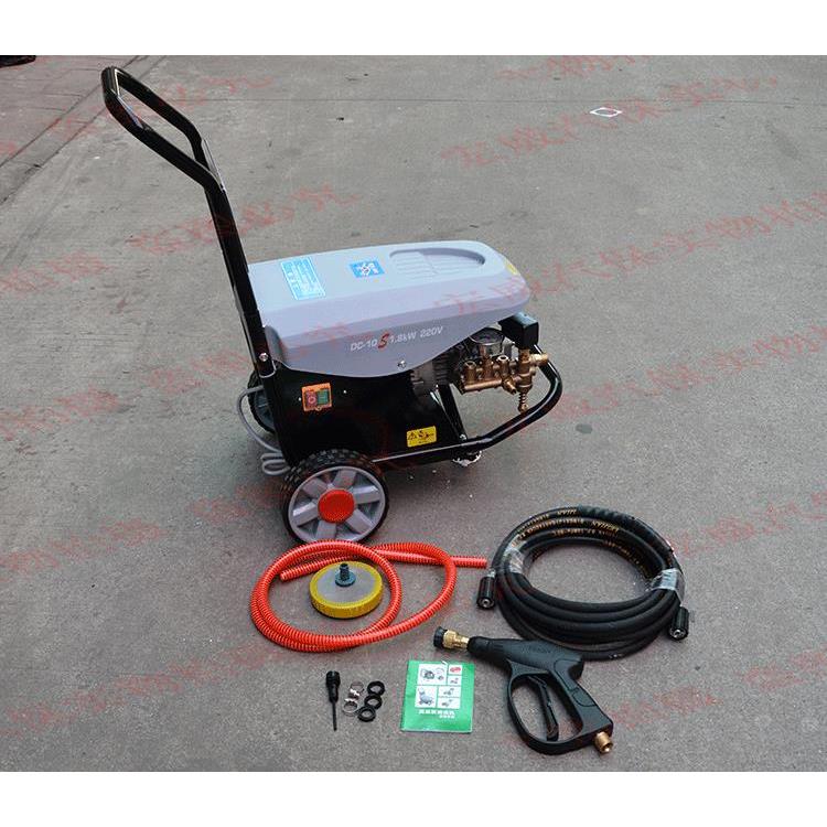 铜芯电机铜泵头商用洗车机4S店关抢停机220v清洗机刷车泵高压水枪