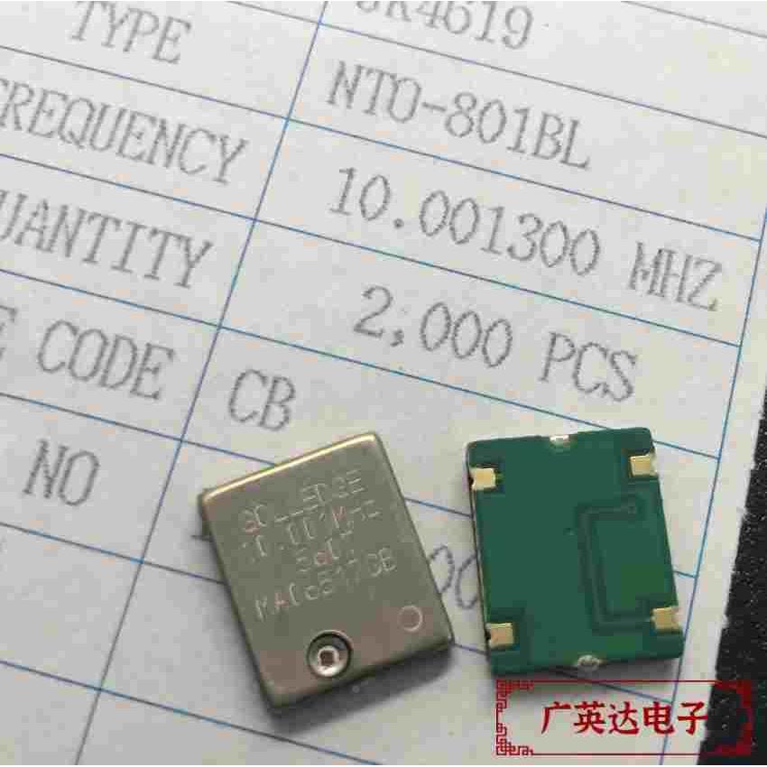 NTO-801BL日本 TCXO温补可调晶振10.0013MHZ 2.5PPM OSC SMD CTAL