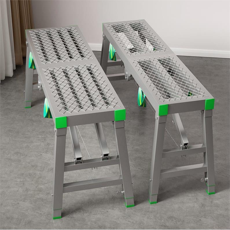 德国进口脚手架折叠升降平台加厚碳钢管多功能装修可移动伸缩马凳