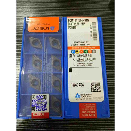 正宗KORLOY克洛伊数控刀片DCMT11T304/08-HMP PC9030不锈钢专用