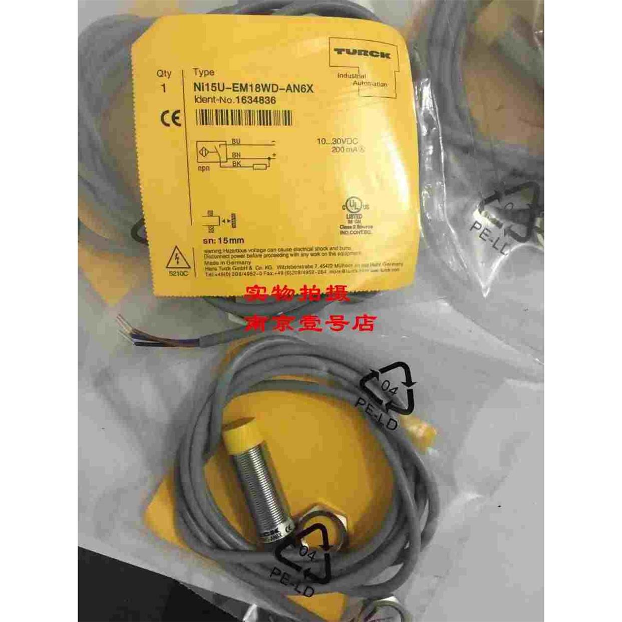 原装图尔克传感器 Ni15U-EM18WD-AN6X Bi15U-MT30-AP6X-H1141现货