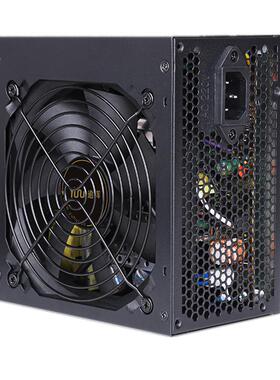 逾辉战旗750台式机电脑电源500W600W400W竞技雪妖主机白色电源ATX