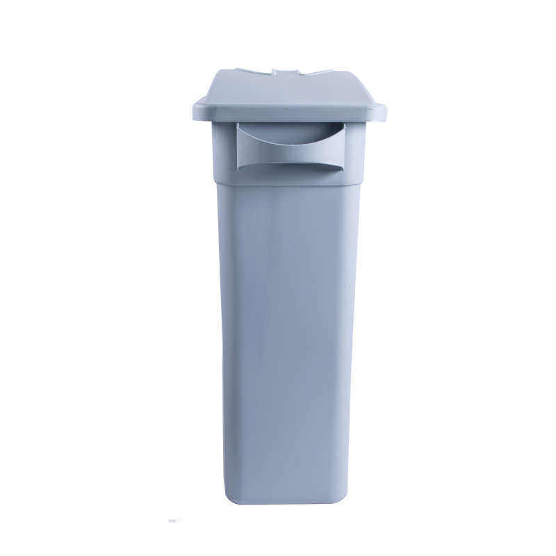 超宝60L塑料带盖垃圾桶加厚窄身卫生间厨房物业办公室桌边收纳桶,家庭/个人清洁工具,垃圾桶,淘宝优惠券,粉丝福利购,淘宝优惠卷