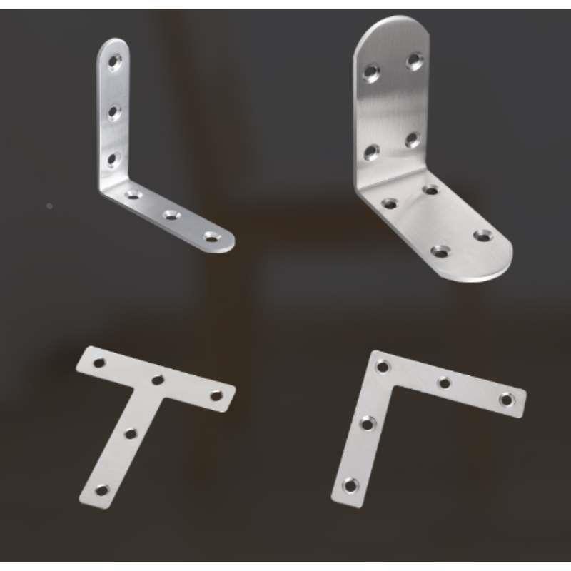不锈钢角码90度直角固定器三角铁支架连接件片加固五金l型层板托t