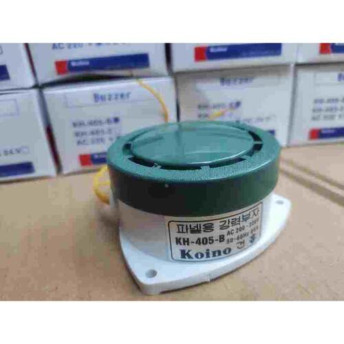 韩国建兴KoinoKH-405-B三角形蜂鸣器 报警器AC220V DC24V