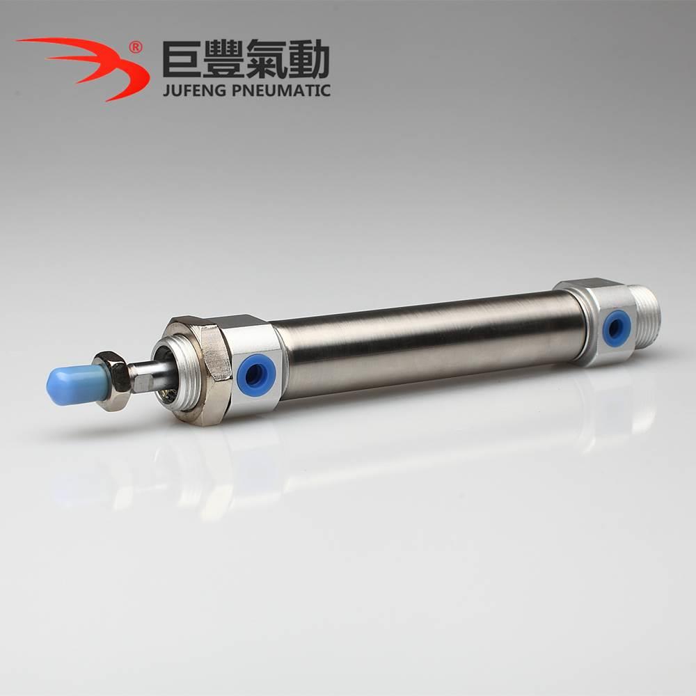巨丰不锈钢迷你气缸MA32*25/50/75/100/125/150/200/300-S-C