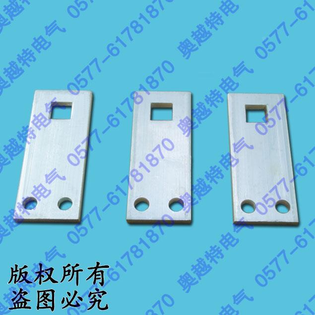 空开紫铜接线板dz20-400单孔板前接线排黄铜附件铜排扩展接线端子