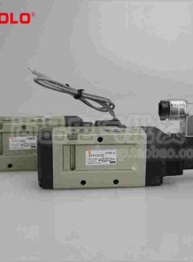 ZHOLO卓良VF5120-03气动二位五通电磁控制气控换阀 出线式/带灯式