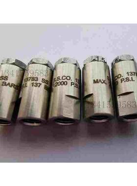 美国斯普瑞精细雾化喷头s.s.co13783-ss1.5 MAX 2000 PSI 137BARS