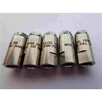 美国斯普瑞精细雾化喷头s.s.co13783-ss1.5 MAX 2000 PSI 137BARS