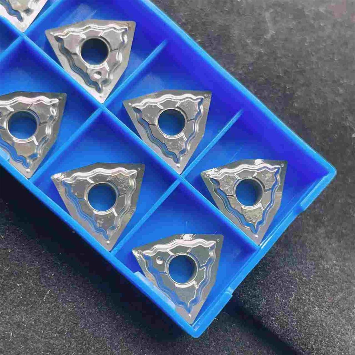 外圆铜铝塑料用数控车刀片WNMG080404-HA080408-HA 080402-HA H01