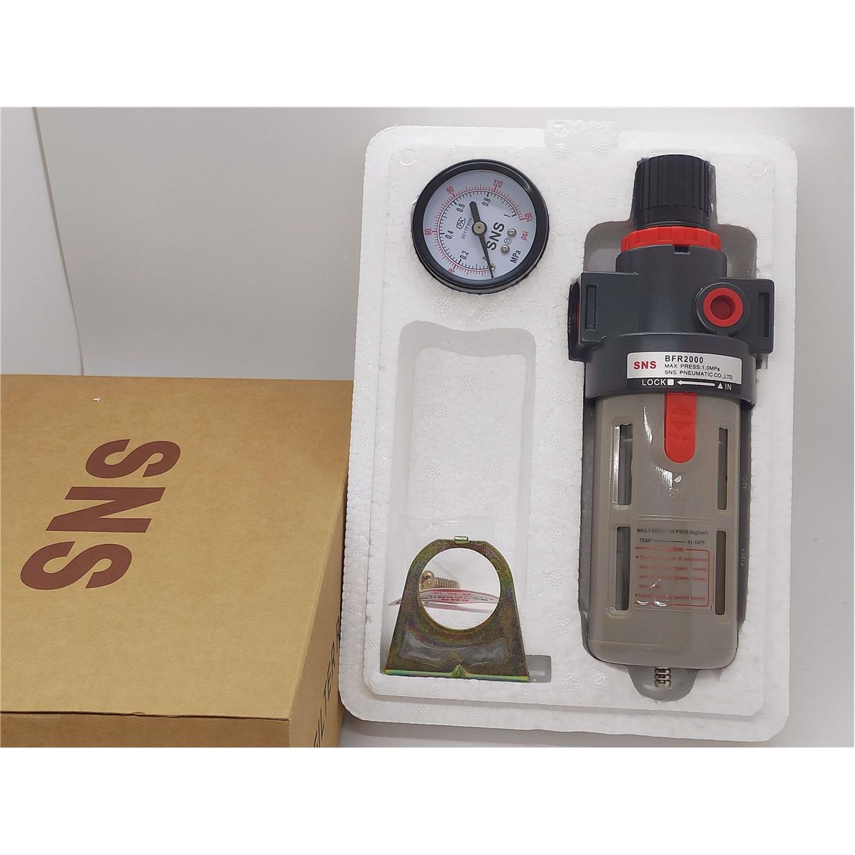 原装SNS神驰气动AFR1500 2000 BFR2000 3000 -4000调压空气过滤器