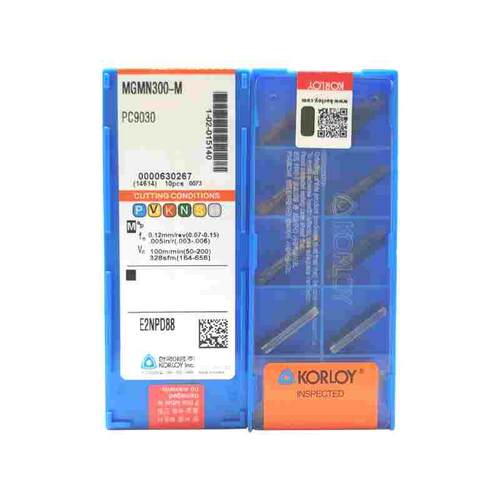 “KORLOY” 克洛伊槽刀片/切断刀片MGMN150/200/300/400   PC9030