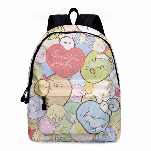 角落生物双肩包素材模板 角落生物双肩包图片下载 小麦优选