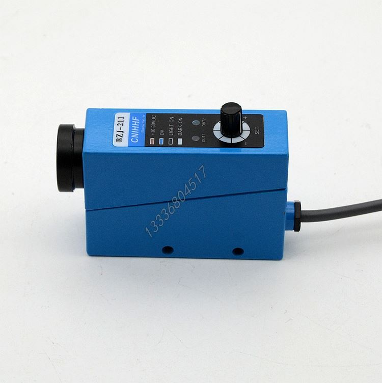 。BZJ-211色标传感器 制袋机光电眼纠偏感应器颜色跟踪开关
