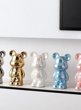 提升家装颜值！陶瓷暴力熊摆件