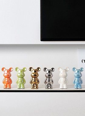 潮酷暴力熊，艺术感桌面镇场