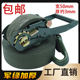 军绿色刹车绳货物捆绑带货车紧绳器加厚耐磨绑带收紧器拉紧器双钩
