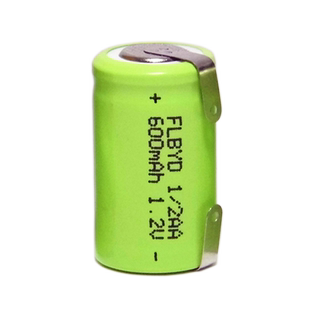 FLBYD原装1/2AA 600mAh充电电池1.2v 刮胡刀剃须刀理发器电推剪用