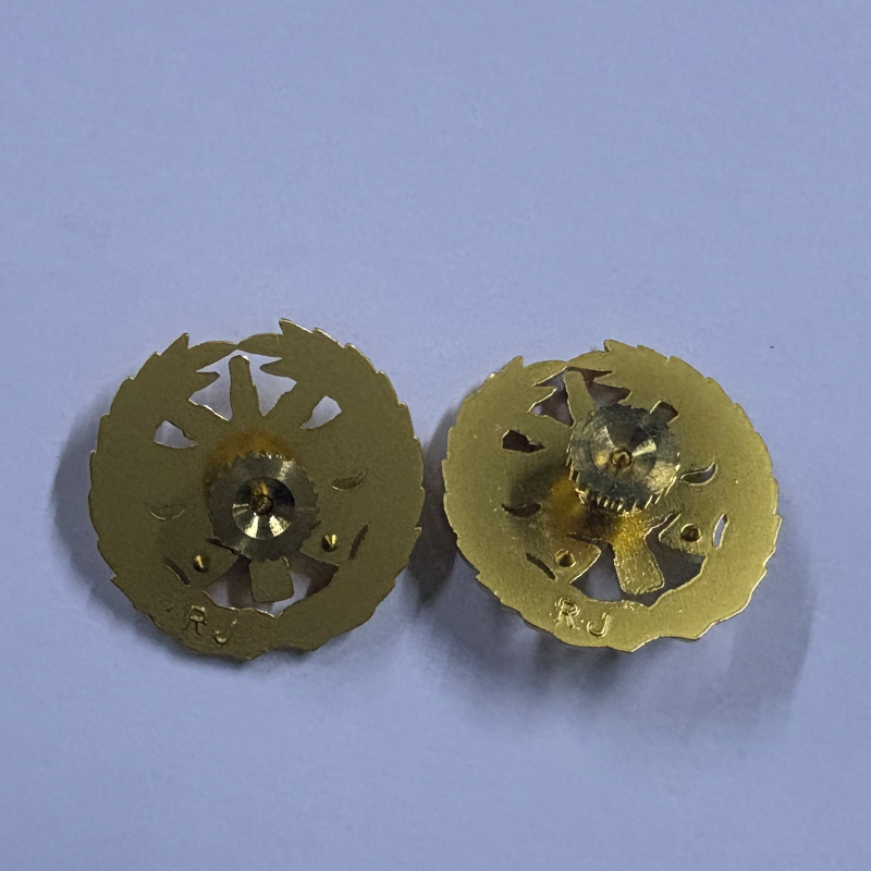 正品RJ金属火焰蓝常服领花应急救援演习礼服配饰