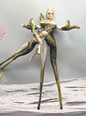 镜大人牢镜王者抽象老鼠干公仔无白边有骨架任意凹造型毛绒玩偶