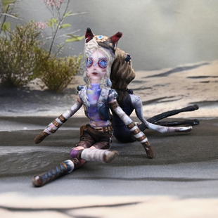 第五人格卢卡幻灯师台球手抽象老鼠干公仔有磁铁有骨架可玩性更高