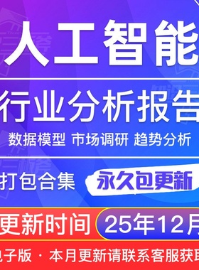 2025年中国全球人工智能行业研究报告合集AI芯片产业数据市场前景