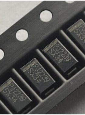 肖特基二极管 SX34 SS34 3A/40V SMA 1N5822 全新有现货可直拍