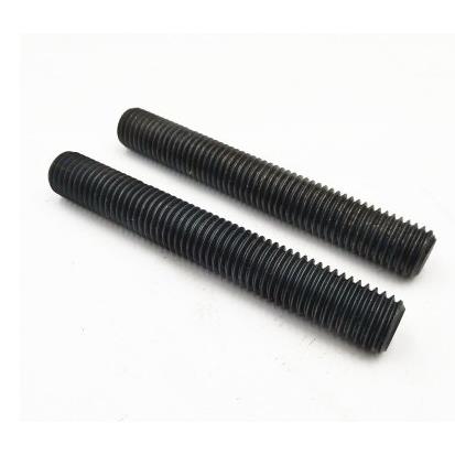 高强度发黑丝杆8.8级螺杆丝杆牙条螺丝杆通丝全螺纹m8m16m20--m56