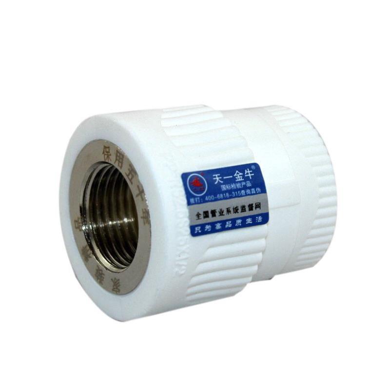 【天一金牛】品质生活PPR内丝直接内牙204分6分ppr管件接头25X1/2