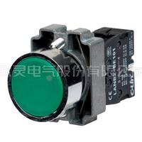 欣灵电气自复位按钮LANB2-BA31平钮 带一组常开触点