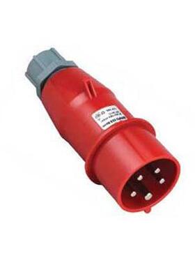 威浦电器四级工业插头380V16A 4P16A 4心16ATYP233