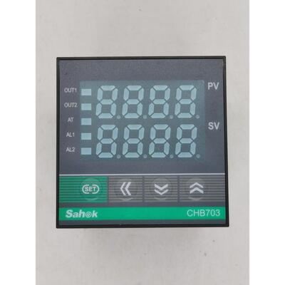 Sahok山禾温控器 CHB-703 继电器跟 SSR两输出智能PID温控仪