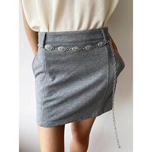 复古民族风雕花古银链条金属腰链辣妹连衣裙裤子装饰腰带