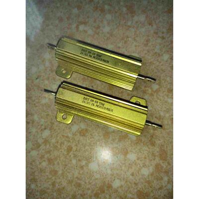 DALE军规铝壳电阻50W0.016R   50W0.016欧  美国生产的铝壳电阻