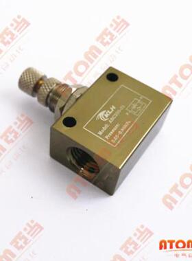 KLH精密型流量控制阀单向调速阀ASC-06/08/10/15节流阀2分3分4分