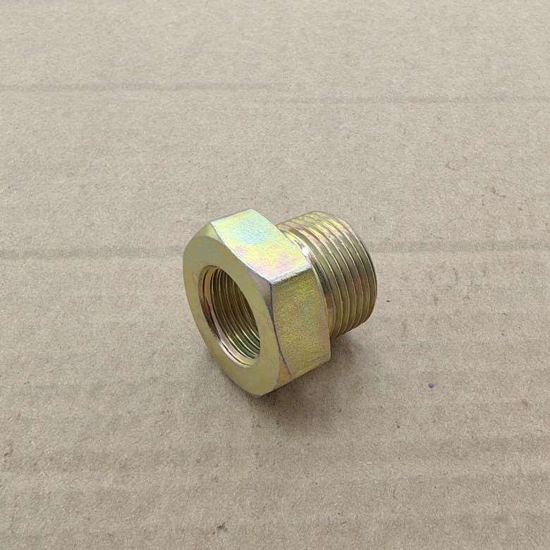 补芯M18*1.5—转ZG1/4内螺纹内外丝18-13英制2分变M18