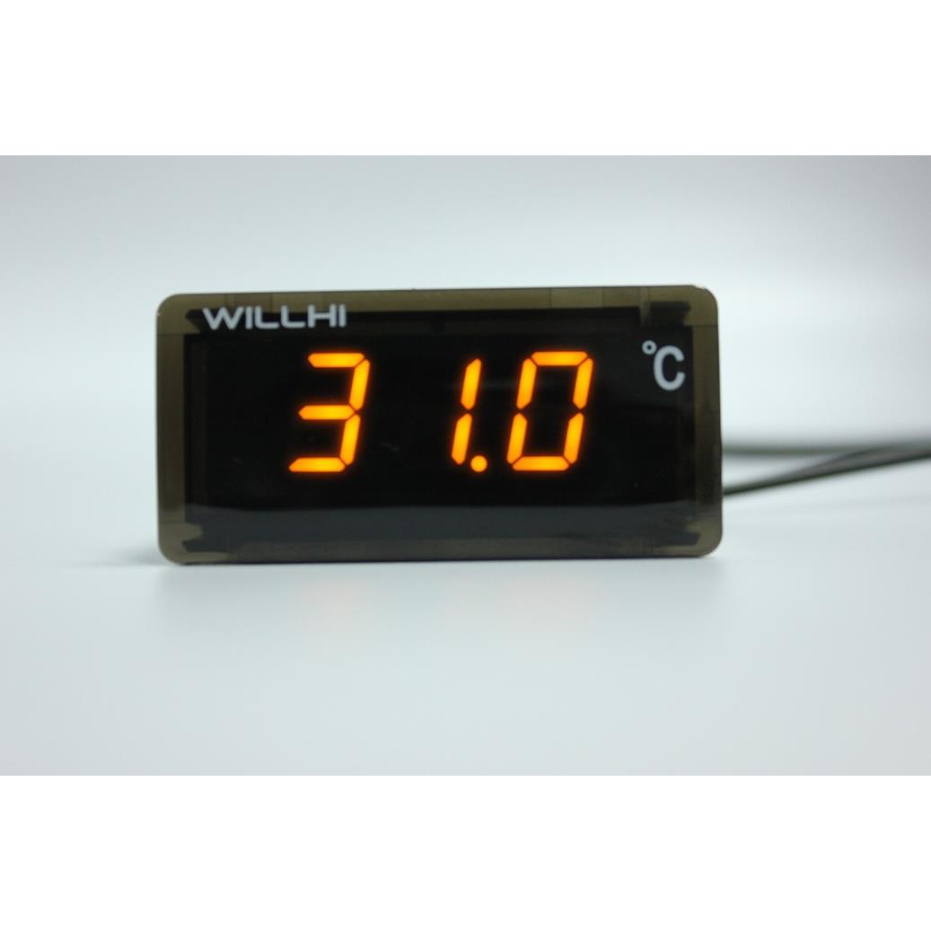 威尔海 WH1419 电子数显温度计 汽车水温表 小型温度计 温度表